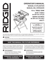 RIDGID R45171 Mode d'emploi