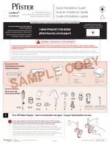 Pfister LF-049-LRCC Guide d'installation