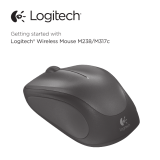 Logitech M238 Sneaker Head (910-005050) Manuel utilisateur