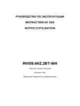 Maunfeld MVI59.4HZ.2BT-WH White Manuel utilisateur