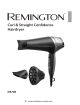 Remington Curl&Straight Confidence D5706 Manuel utilisateur