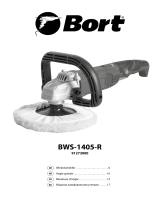 Bort BWS-1405-R (Polisher) Manuel utilisateur