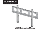 Sanus MLL11-B1 Guide d'installation