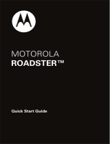 Motorola Roadster Manuel utilisateur