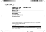 Kenwood KMM-BT325U M Manuel utilisateur