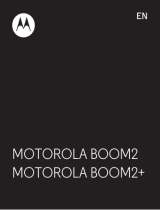 Motorola Mobile Accessories BOOM2+ Manuel utilisateur