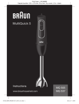 Braun MuiltiQuick 5 Series Manuel utilisateur