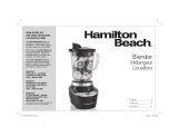 Hamilton Beach Blender Manuel utilisateur