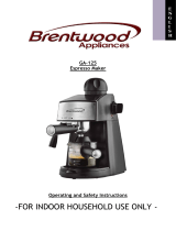 Brentwood GA-125 Mode d'emploi