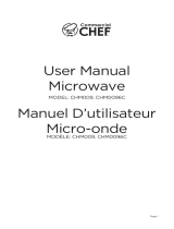 Commercial Chef CHMD09SA6 Manuel utilisateur