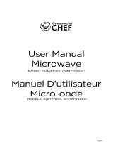 Commercial Chef CHM770SS Manuel utilisateur