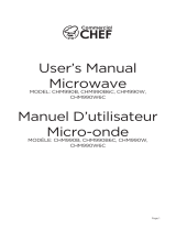 Commercial Chef CHM990W Manuel utilisateur