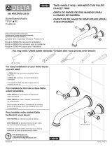 Delta Faucet T5797-WL Guide d'installation
