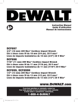 DeWalt DCF899B Mode d'emploi