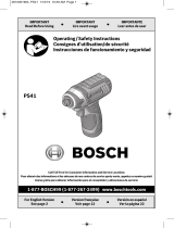 Bosch CLPK27-120 Manuel utilisateur