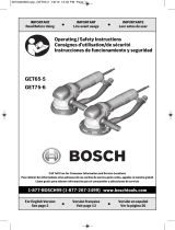 Bosch GET65-5N Manuel utilisateur