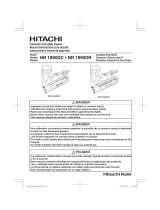 Hitachi NR1890DR Manuel utilisateur