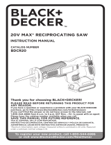 Black & Decker BDCR20C Manuel utilisateur