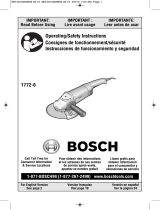 Bosch 1772-6 Manuel utilisateur