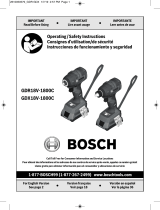 Bosch Tools GDX18V-1800CB25 Le manuel du propriétaire