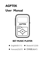 AGPtek B07 Le manuel du propriétaire