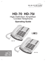 Serene HD-70 Mode d'emploi
