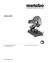 Metabo CS 23-355 Mode d'emploi