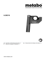Metabo T 13-125 Set Tuck - Pointing PSTÜLI Mode d'emploi