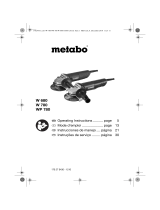 Metabo WP 780 Mode d'emploi