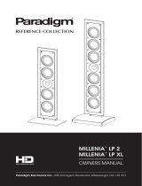 Paradigm Millenia LP XL Le manuel du propriétaire