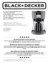 Black and Decker Appliances CM1331S Manuel utilisateur