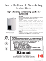 Rinnai E110SRN Guide d'installation