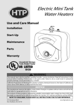HTP Everlast Electric Mini Tank Water Heater Manuel utilisateur