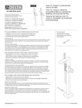 Delta Faucet T4767-BLFL Guide d'installation