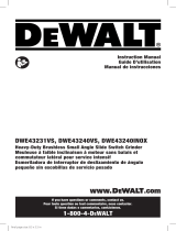 DeWalt DWE43240VS Manuel utilisateur