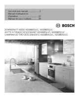 Bosch HDD86051UC/02 Le manuel du propriétaire
