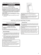 KitchenAid KRFC300EBS Guide d'installation