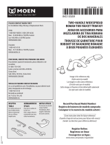 Moen T924BN Guide d'installation