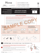 Pfister LG89-7RHC Guide d'installation