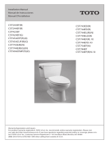 Toto CST454CEFG-01 Guide d'installation