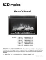 Dimplex XHD28G Le manuel du propriétaire