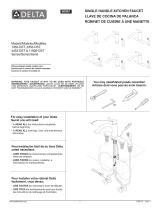 Delta Faucet 1353-DST Guide d'installation