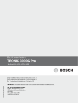 Bosch US7 Guide d'installation