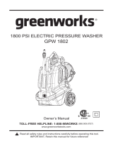 Greenworks GPW1802 Mode d'emploi