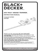 Black & Decker LHT321 Manuel utilisateur