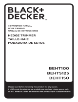BLACK DECKER BEHTS125 Manuel utilisateur