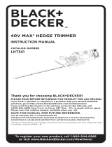 Black & Decker LHT341 Manuel utilisateur