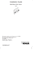 Kohler 410-K-NA Guide d'installation