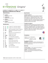 Symmons S-9602-P Guide d'installation