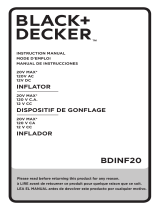 Black and Decker BDINF20C Manuel utilisateur